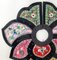Chinese Chinoiserie Silk Embroidered Childs Robe Collar 2