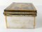 19th Century English Sterling Silver Tigers Eye and Marble Box 7