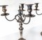 19th Century English Bloody Sheffield Silver Plate Candelabra Candleholders, Set of 2 8