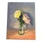 Natura morta con fiori, anni '80, Dipinto su tela, Immagine 1