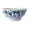 Antique Chinese Chinoiserie Blue and White Provincial Bowl 1