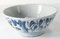 Antique Chinese Chinoiserie Blue and White Provincial Bowl 5