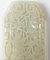 Antique Chinese White Nephrite Hetian Jade Carved Pendant Plaque 2