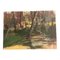Woodland Stream, años 80, pintura sobre lienzo, Imagen 1