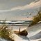 Thomas, Paesaggio marino con dune, anni '60, Dipinto su tela, Immagine 3