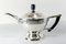 Vintage Art Deco Silverplate Teapot by Albert Frederic Saunders for Benedict Modernistic Line, 1920s 13