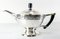 Vintage Art Deco Silverplate Teapot by Albert Frederic Saunders for Benedict Modernistic Line, 1920s 2