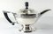 Vintage Art Deco Silverplate Teapot by Albert Frederic Saunders for Benedict Modernistic Line, 1920s 4