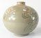 Mid-Century Korean Celadon Green Glazed Vase, Image 3