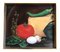 Stillleben mit Käse/Tomate/Ei, 1970er, Leinwand Gemälde 1