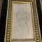 Abstract Nude Study, 20th Century, Pencil on Paper, Framed, Image 2