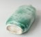 Botella de rapé china de porcelana verde y blanca, Imagen 7