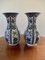 Italian Blue and White Porcelain Vases by Ardalt Blue Delfia, Set of 2 3