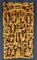 19th Century Chinese Chinoiserie Carved Giltwood Decorative Panel, Image 2