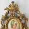 Early 20th Century German Porcelain Portrait in Giltwood Frame 2