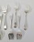 Stieff Rose Sterling Silver Salad Forks, Set of 8 8