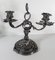 19th Century French Louis Xvi Style White Bronze Candelabra Candlesticks, Set of 2 2