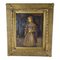 Porträt eines jungen Mädchens im spanischen Stil, 1800er, Gemälde auf Leinwand, gerahmt 1