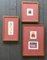 Farbige Miniaturkompositionen, 1980er, Radierung auf Papier, 4 . Set 10