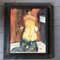 Female Nude Modernist Interior, 1960s, Painting on Canvas, Framed 7