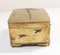 Japanese Meiji Mixed Metal Box with Birds and Landscape 6