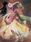Bailarines de flamenco, años 60, Pintura sobre lienzo, Enmarcado, Imagen 3