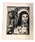 St Therese & the Baboon, 1980s, Etching on Paper 1