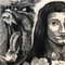 St Therese & the Baboon, años 80, Grabado sobre papel, Imagen 4