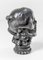 Victorian Silverplate Memento Mori Skull Box, Image 6