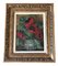 Natura morta con papaveri, anni '50, dipinto su tela, con cornice, Immagine 1