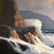 Paisaje marino modernista, años 80, Pintura sobre lienzo, Imagen 5