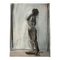 Nudo femminile, anni '70, Disegno a pastello, Immagine 1