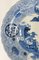 Large Antique Japanese Arita Imari Blue and White Bowl, Image 3