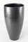 Vase Mid-Century Noir Mat Art Poterie, France 9