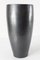 Vase Mid-Century Noir Mat Art Poterie, France 3