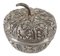 Scatola dado di betel in argento asiatico Repousse, Immagine 1