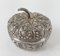 Asian Repousse Silver Betel Nut Box 8