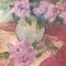 Natura morta floreale, Disegno a pastello, anni '70, Immagine 3