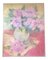 Bodegón floral, Dibujo al pastel, años 70, Imagen 1