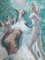 Sawyer, grandes desnudos femeninos abstractos en cascada, años 70, pintura sobre lienzo, Imagen 2