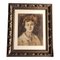 Ritratto femminile, Dipinto ad olio, anni '50, con cornice, Immagine 1