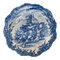 Plato azul y blanco de mayólica de loza renacentista italiana, Imagen 1
