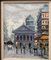 Antonio Devity, Paris Street Scene, 1950s, Painting on Canvas, Framed 2