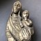 Vintage Carved Wood Mother and Child Sculpture Wall Hanging 6
