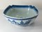 Chinese Blue and White Canton Salad Bowl, Image 3