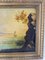Arte popolare americana, paesaggio, XIX secolo, dipinto a olio, con cornice, Immagine 4