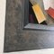 Obra de arte abstracta precisionista, años 70, Collage en papel, Imagen 4
