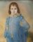Después de Thomas Gainsborough, Blue Boy, retrato de acuarela, enmarcado, Imagen 5