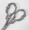 Steel Scissors with 800 Silver Grape Motif Handles, Image 2