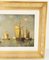 Paul Jean Clays, Barcos holandeses, década de 1800, pintura al óleo sobre panel de madera, enmarcado, Imagen 3